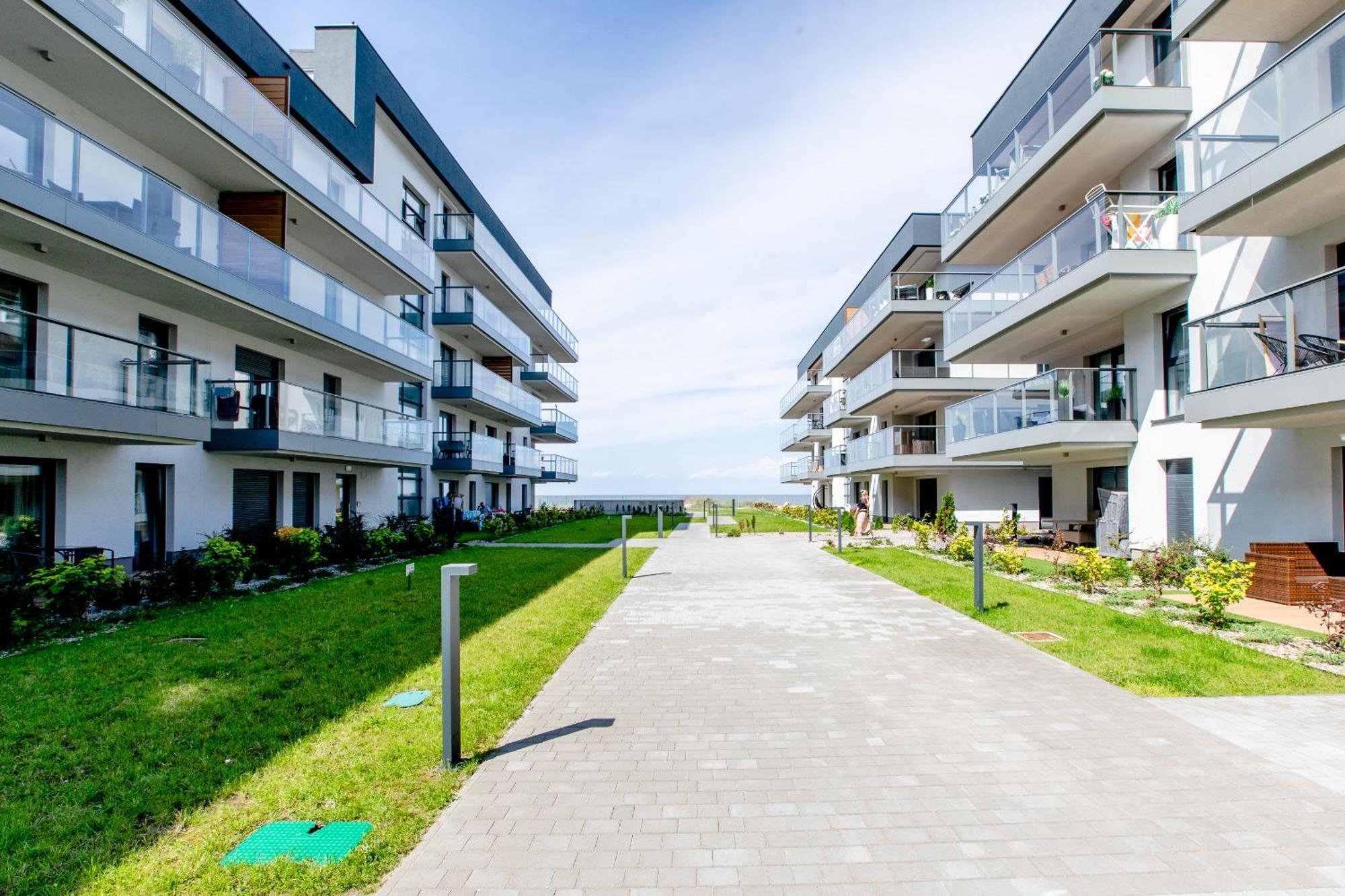 Apartament Linia Komfortu Gardenia Dziwnow Z Widokiem Na Morze Epapartamenty المظهر الخارجي الصورة